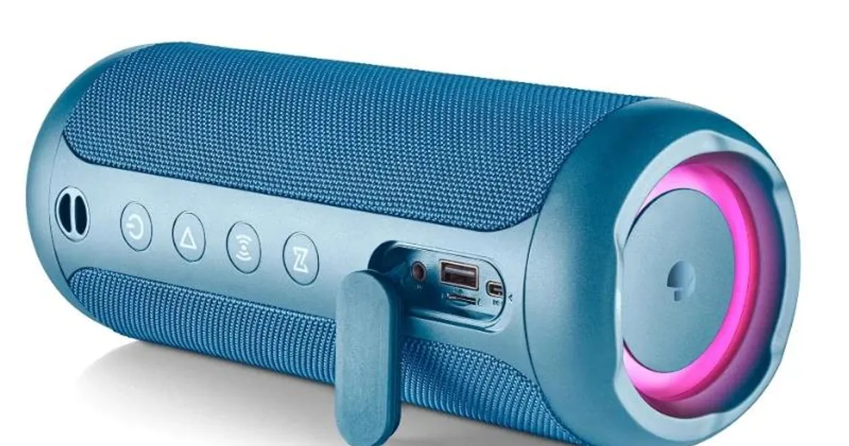 NGS Altavoz RollerFuria2 BT Rgb IP67 Azul 30W (3)