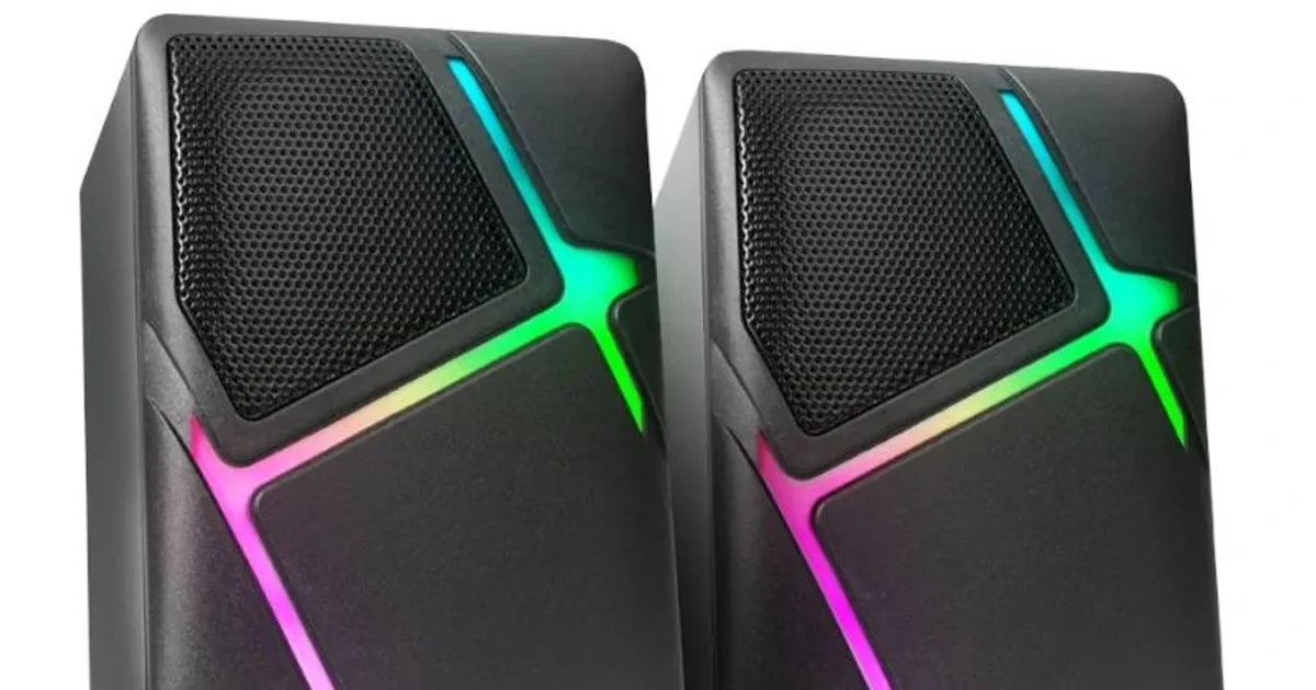 Mars Gaming Altavoces MS-H RGB Negro