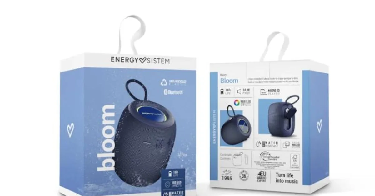 Energy Sistem Altavoz  Bloom Navy Bluetooth (4)