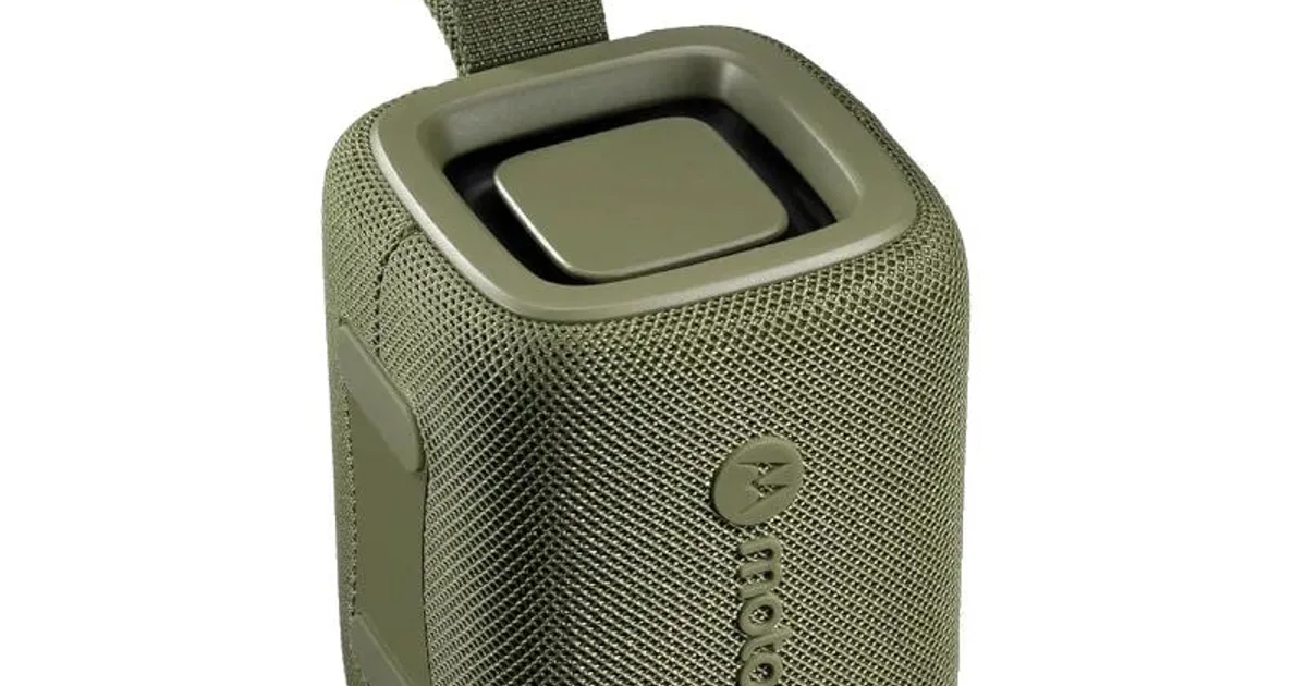 Motorola Altavoz ROKR 300 GREEN 7W BT IP67 (2)