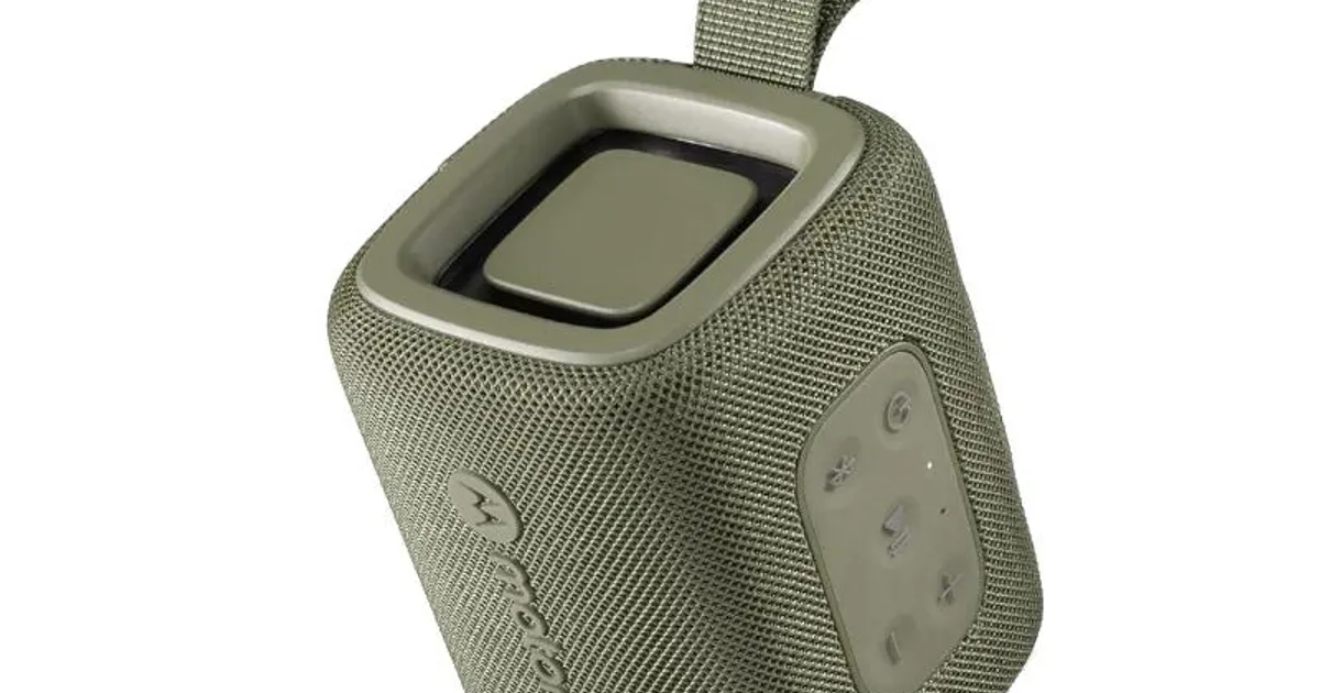 Motorola Altavoz ROKR 300 GREEN 7W BT IP67 (3)