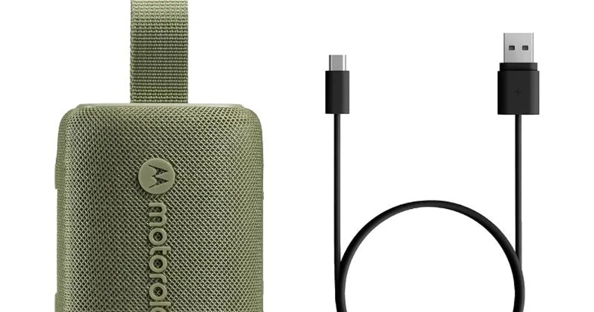 Motorola Altavoz ROKR 300 GREEN 7W BT IP67 (4)