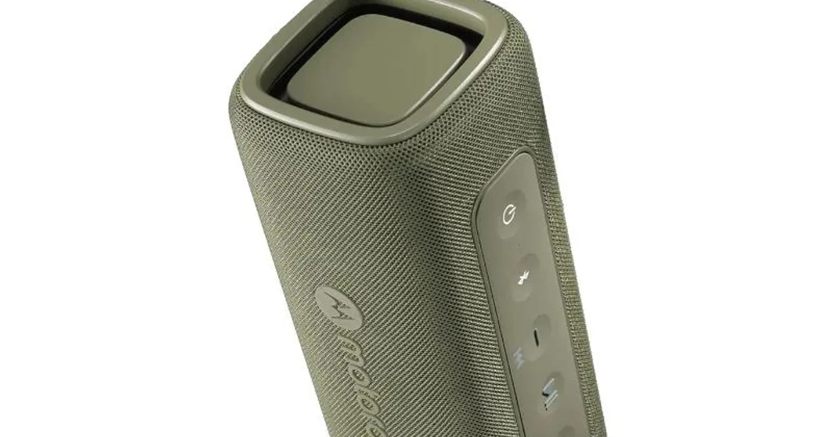 Motorola Altavoz ROKR 600 GREEN 30W BT IP67 (3)