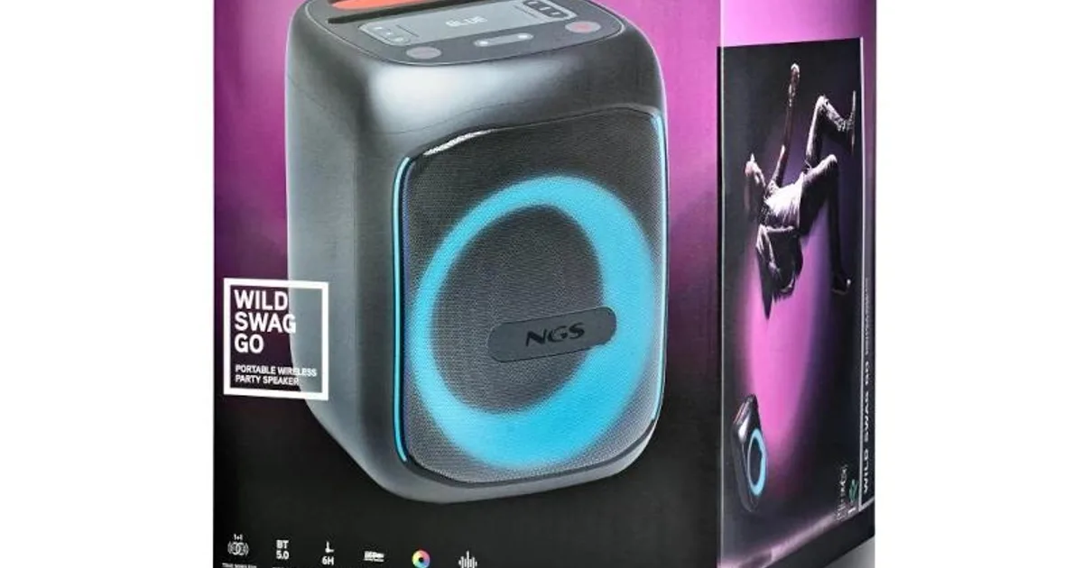 NGS ALTAVOZ PORTATIL BT-TWS-80W BAT-USB-AUXIN-TF (4)