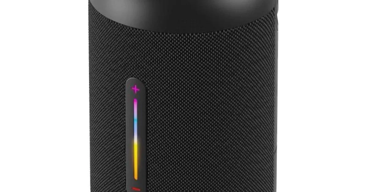 NGS ALTAVOZ PORTATIL BT, LUCES RGB IPX7