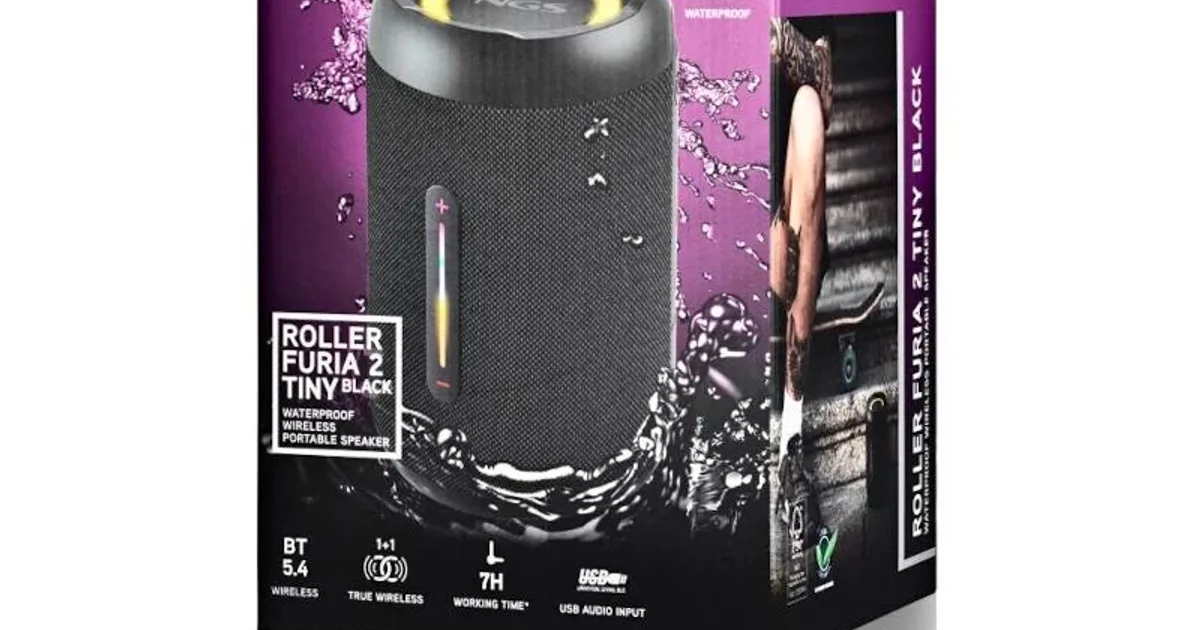 NGS ALTAVOZ PORTATIL BT, LUCES RGB IPX7 (2)
