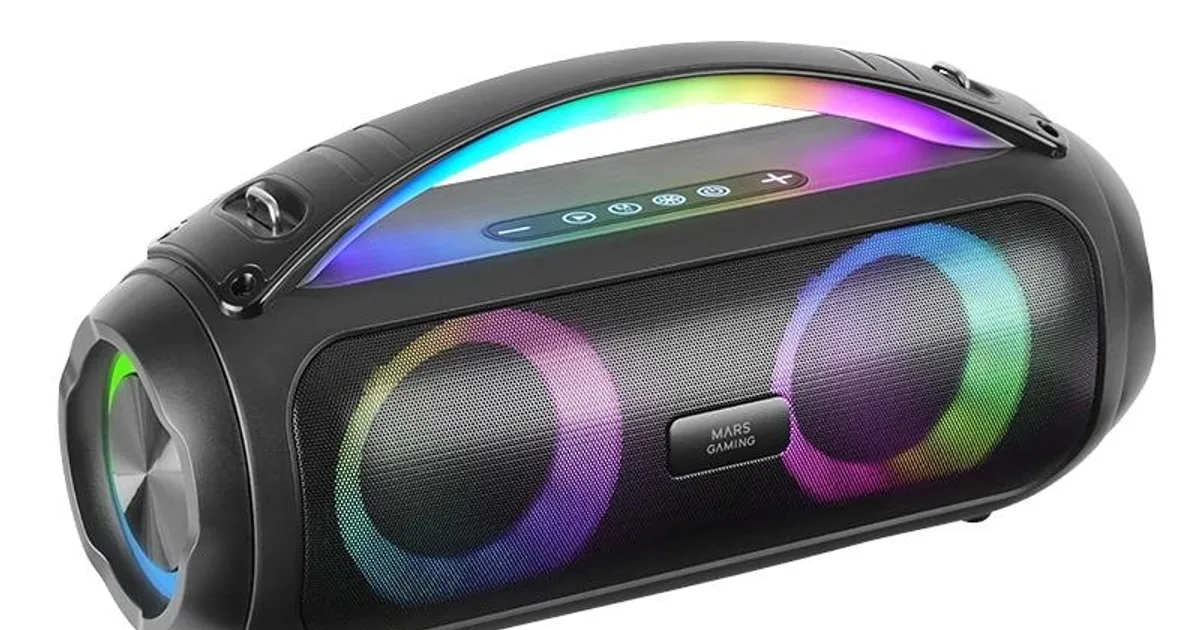 Mars Gaming Altavoz MS-PULSE BT 5.3 50W RGB