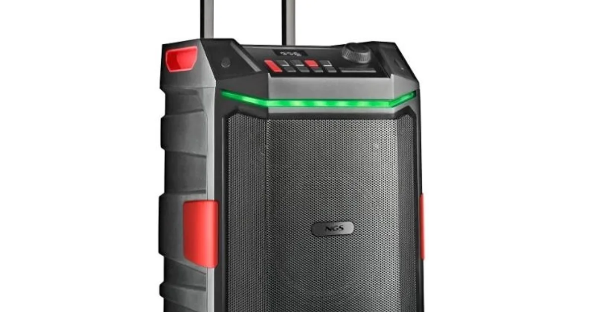 NGS Altavoz Wildbash 300W Bateria recargable IPX6