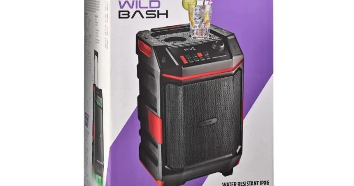 NGS Altavoz Wildbash 300W Bateria recargable IPX6 (4)