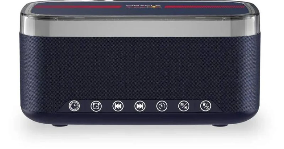 Red Bull Altavoz Radio Despertador Cargador 12W (3)