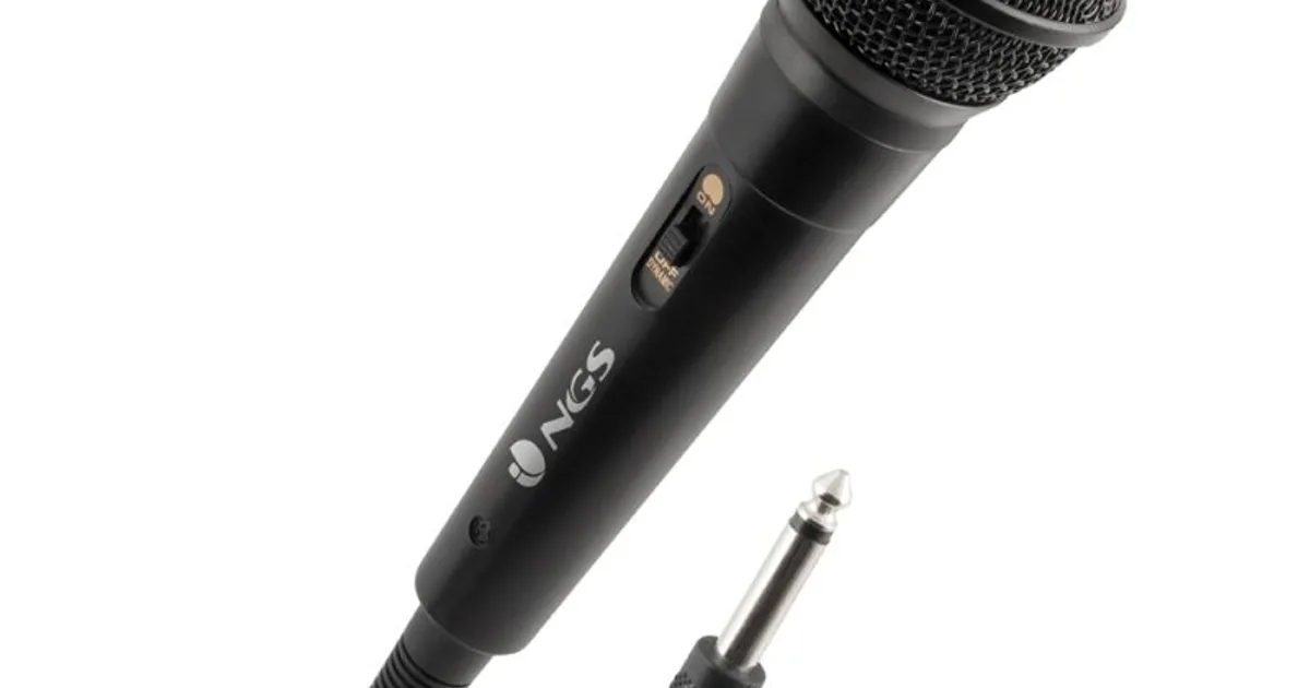 NGS Micrófono Singerfire 3M cable