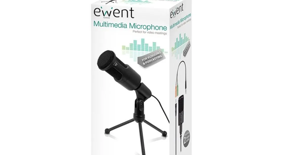 Ewent EW3552 Micrófono Multimedia Cancelación Ruid (4)