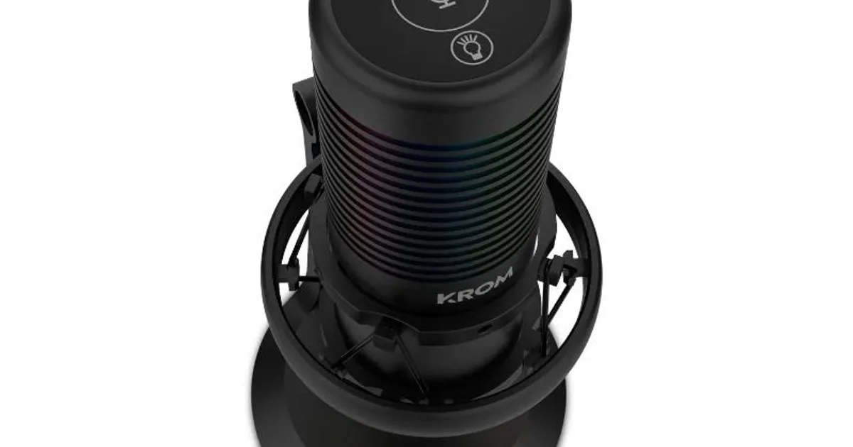 KROM Microfono KAZE Streaming Rgb (3)