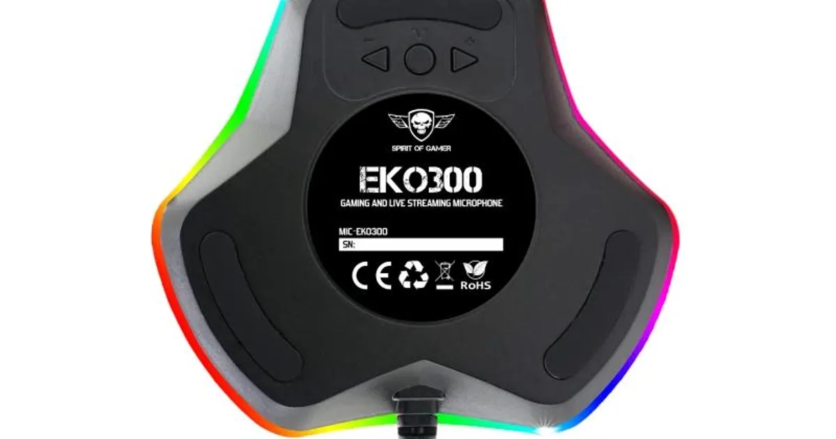 Spirit of Gamer Microfono Eko 300 Negro (2)