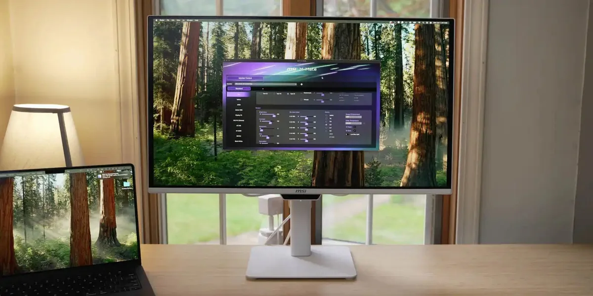 MSI lanza su monitor PRO MAX 4K QD-OLED para usuarios Mac