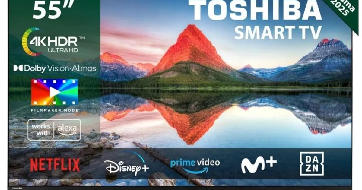 TOSHIBA TV 55" 55UV3463DG UHD SMART TV PEANA