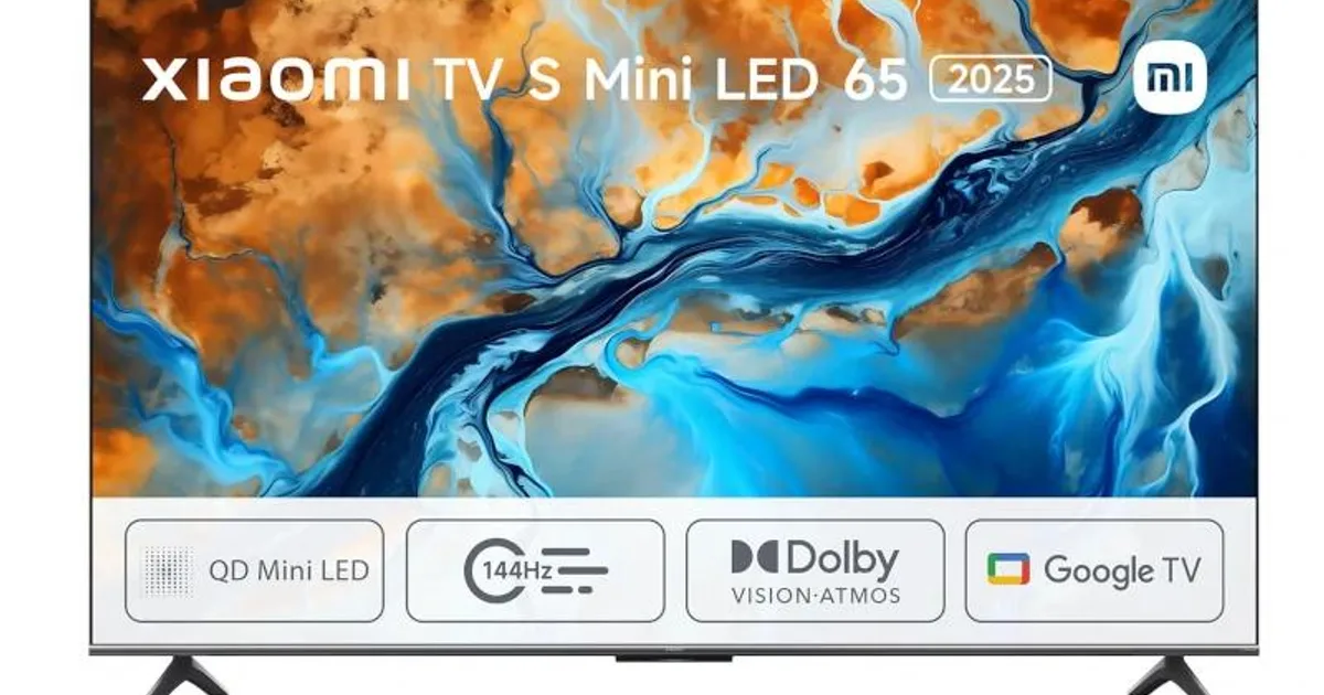 Xiaomi TV 55" S Mini Led 2025 4K Google TV 144hz (2)