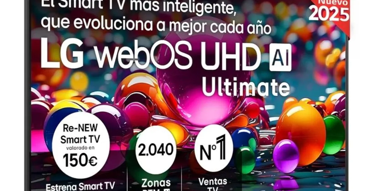 LG 50UA75006LA TV 50" UHD 4K AI STV USB HDMI Bt