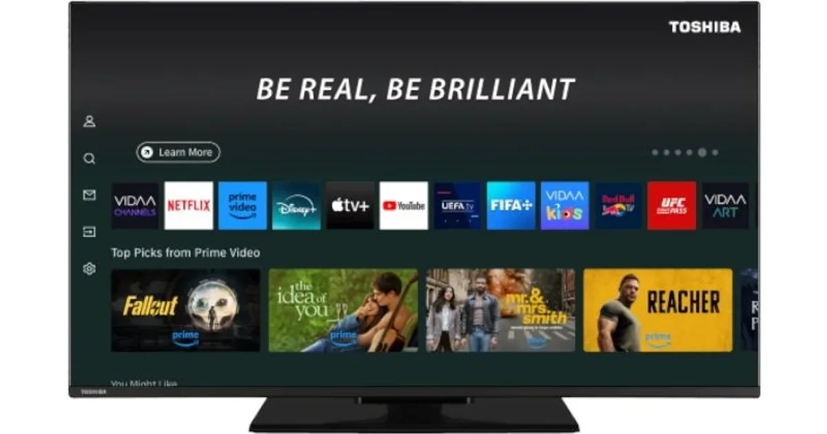 TOSHIBA TV 40" 40LV3563DG  FHD SMART TV PEANA