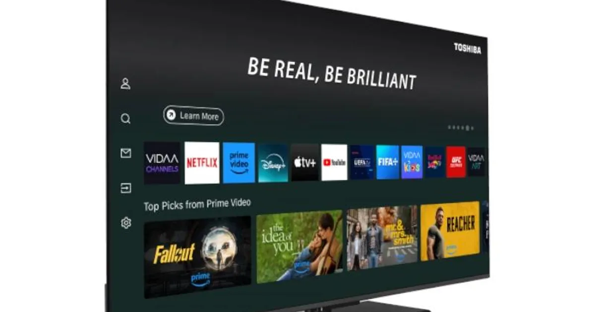 TOSHIBA TV 65" 65QV3F63DG UHD  QLED SMART TV ALLM (2)
