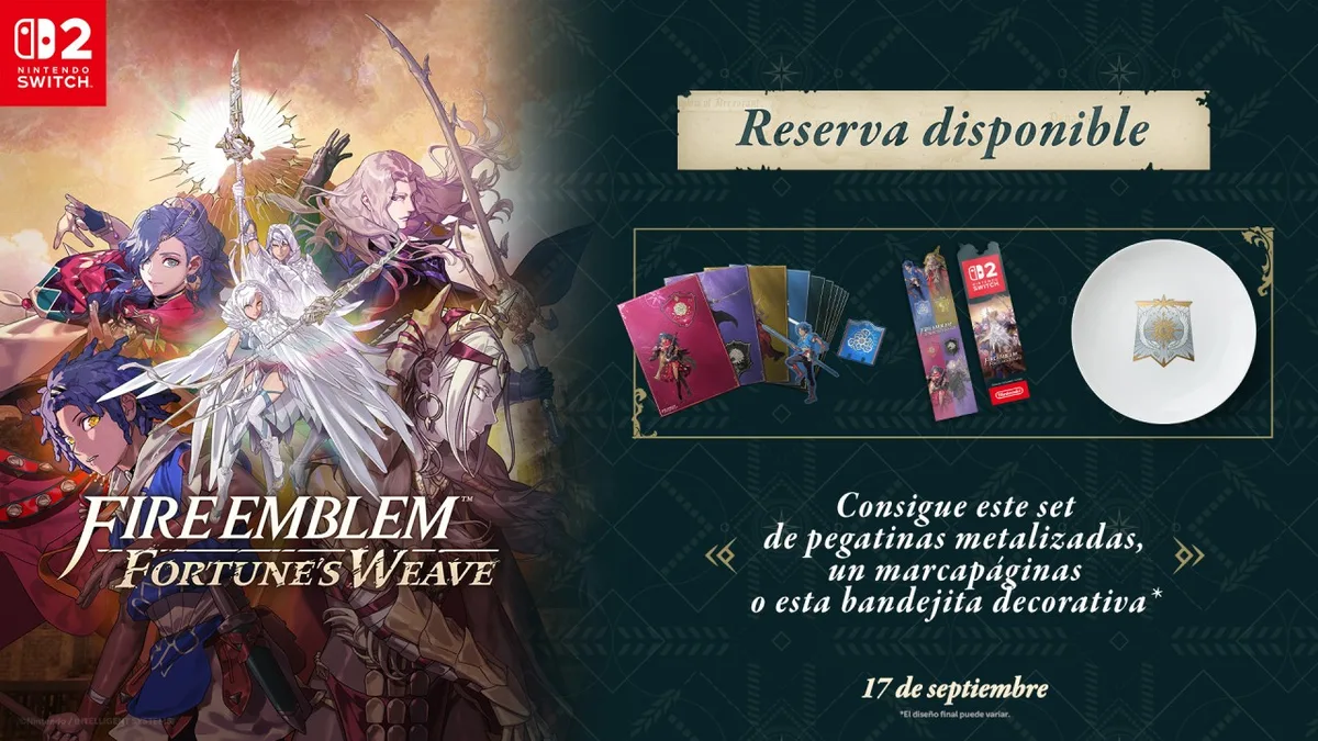 Fire Emblem: Fortune's Weave llega el 17/09 a Switch 2