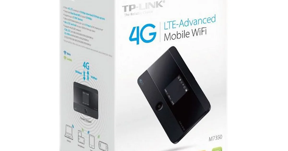 TP-LINK M7350 Router Movil 4G WiFi N150 (3)