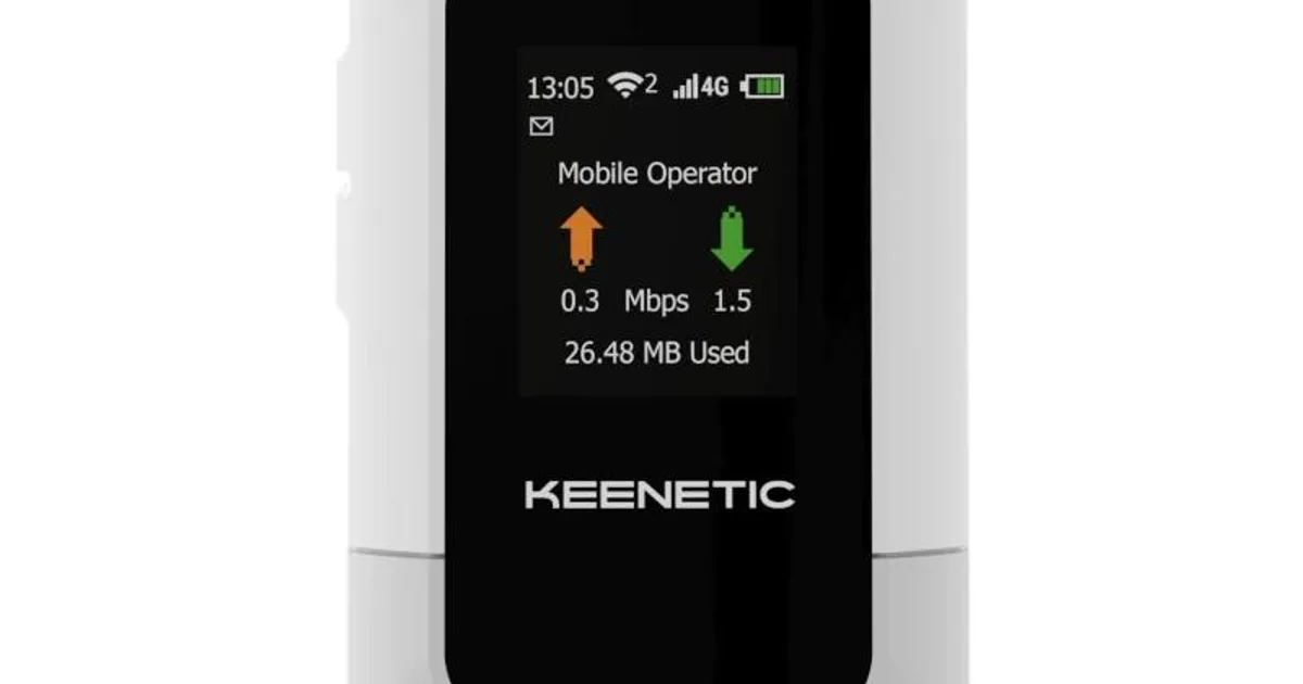 Keenetic Roamer 4G Router Movil WiFi6 AX230 (2)
