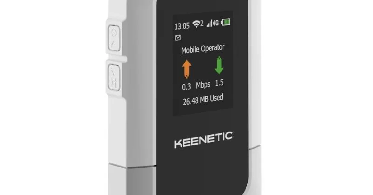 Keenetic Roamer 4G Router Movil WiFi6 AX230 (3)