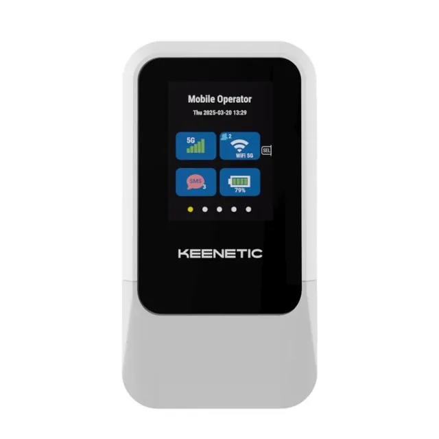 Keenetic Roamer 5G Router Movil WiFi6 AX600