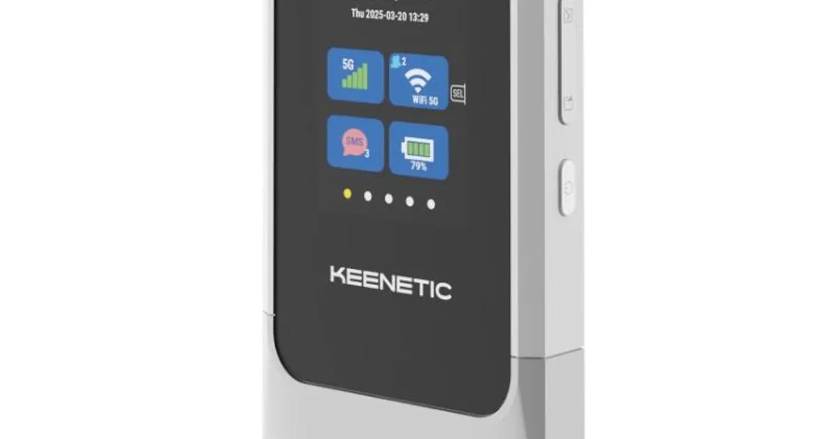 Keenetic Roamer 5G Router Movil WiFi6 AX600 (2)