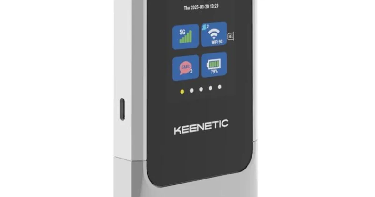 Keenetic Roamer 5G Router Movil WiFi6 AX600 (3)
