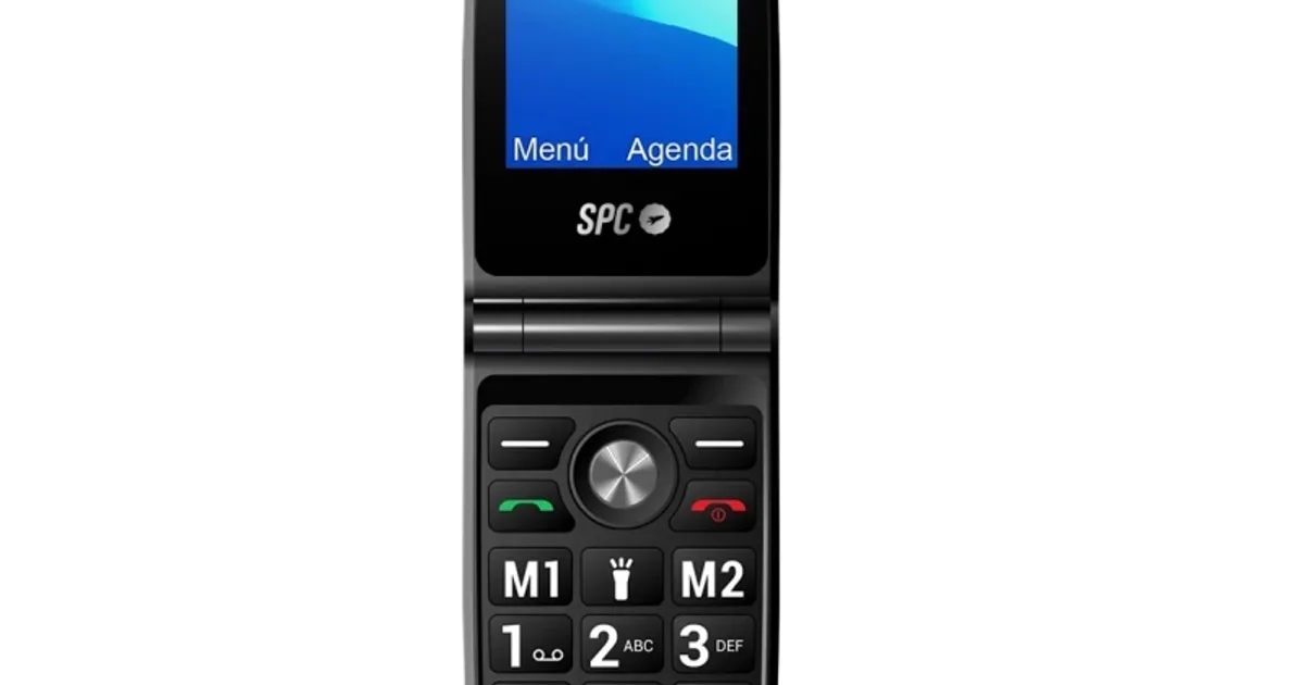 SPC 2325N Titan Telefono Movil BT FM Negro