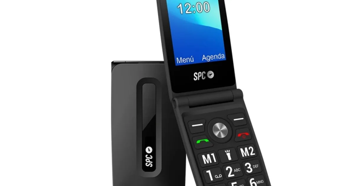 SPC 2325N Titan Telefono Movil BT FM Negro (3)