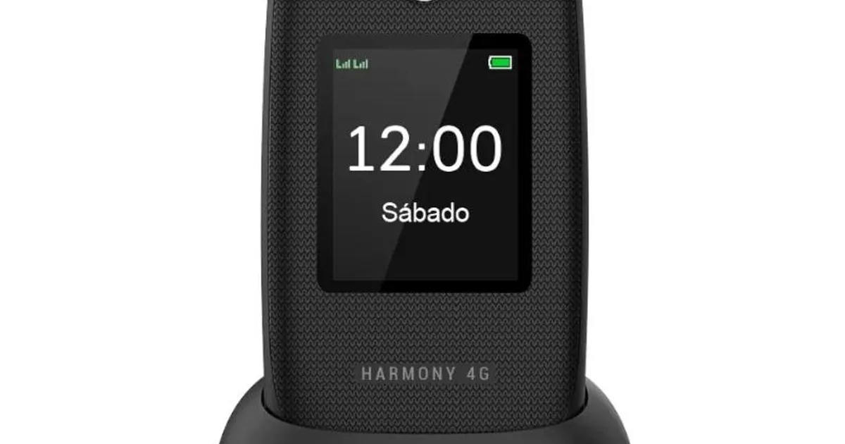 SPC 2330N Harmony 4G Movil BT FM + Dock Negr