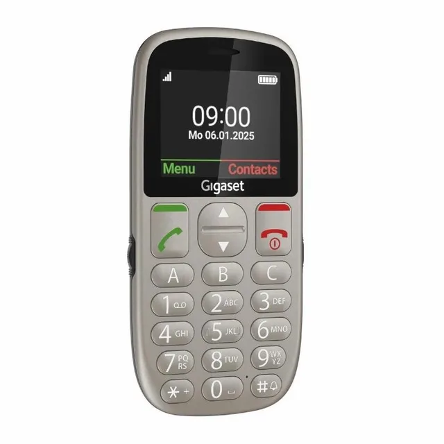 Gigaset Móvil Senior GL395 2.2" SIM Grey Titanium