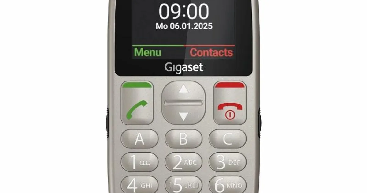 Gigaset Móvil Senior GL395 2.2" SIM Grey Titanium (2)