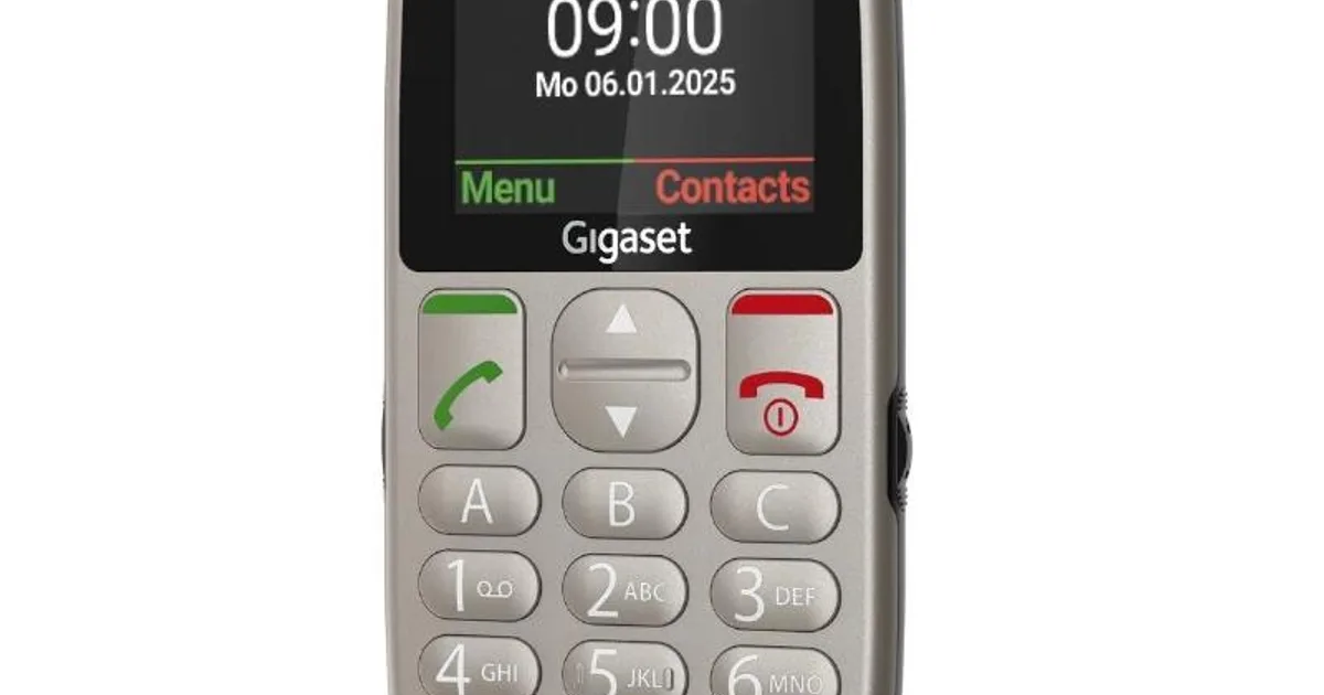 Gigaset Móvil Senior GL395 2.2" SIM Grey Titanium (3)