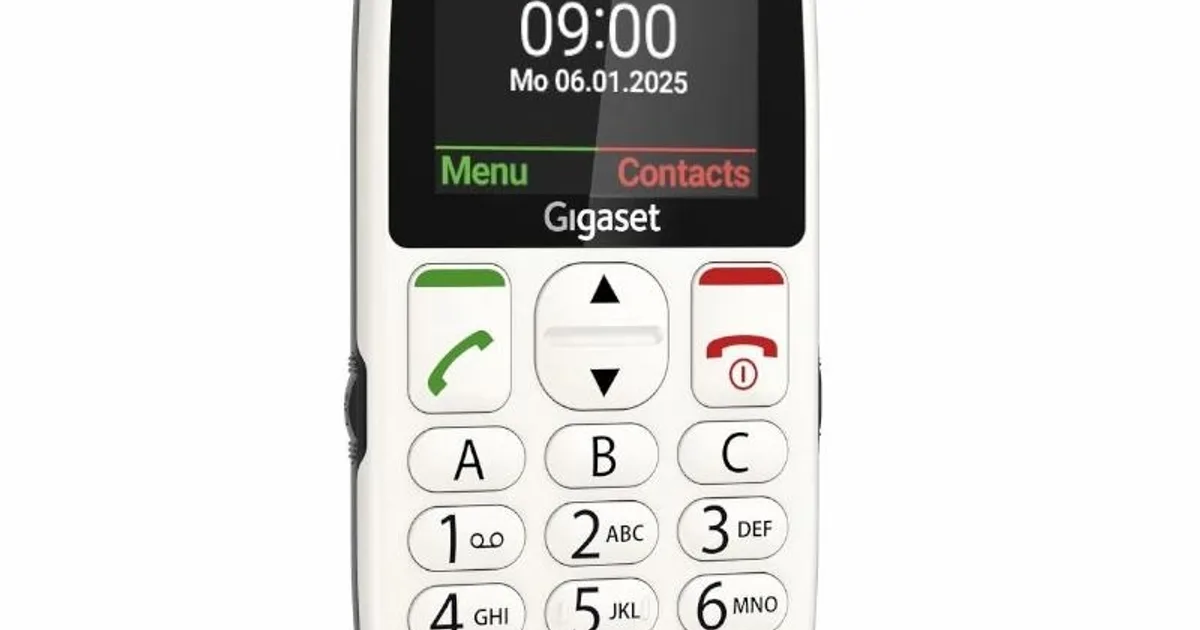 Gigaset Móvil Senior GL395 2.2" SIM Blanco