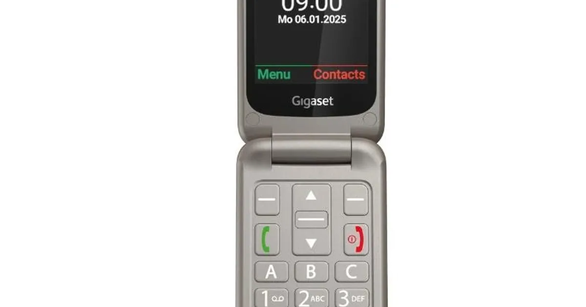 Gigaset Móvil Senior GL595 2.8" SIM Grey Titanium (2)