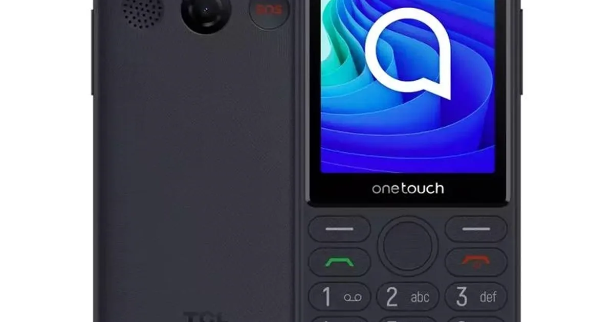 TCL Móvil Senior One Touch 4G 4042s 2.8" Dark Nigh