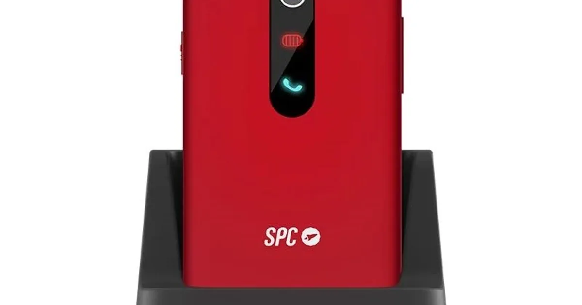 SPC 2339N Movil Stella 3 4G BT FM + Dock Rojo