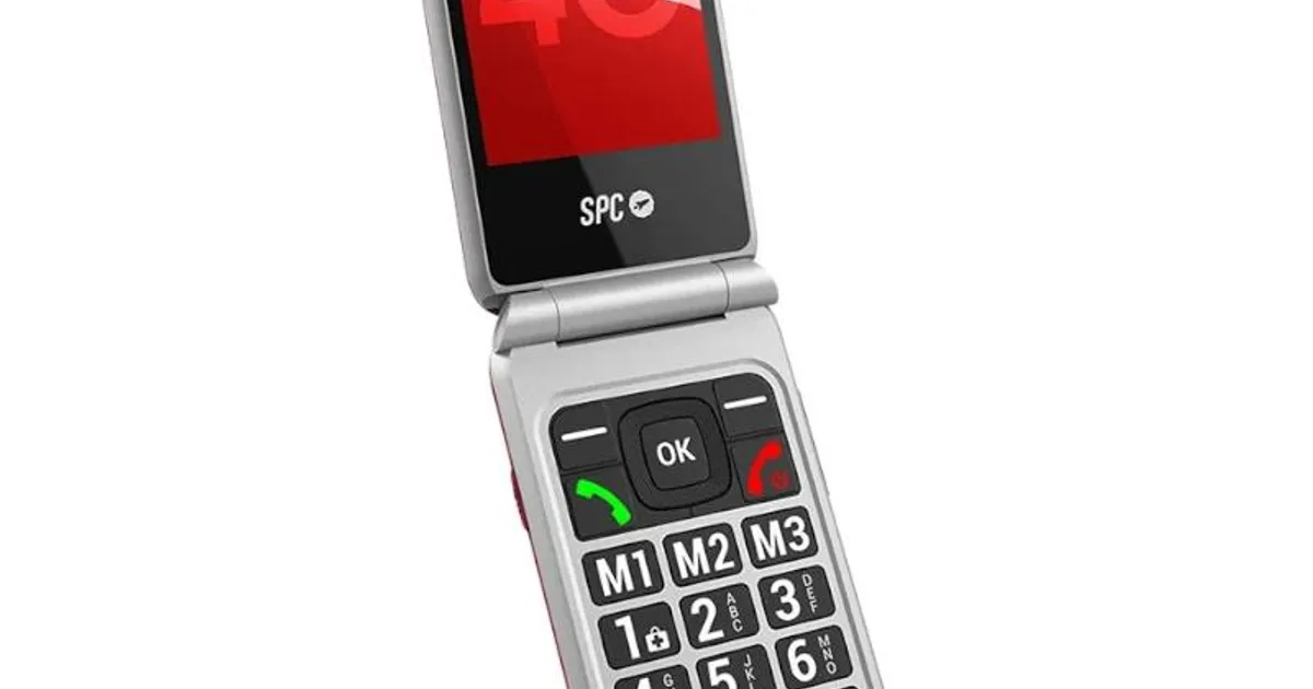 SPC 2339N Movil Stella 3 4G BT FM + Dock Rojo (2)
