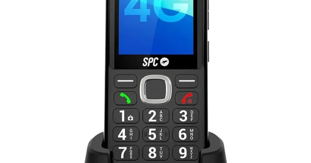 SPC 2329N Móvil Fortune 2 Max 4G  Black