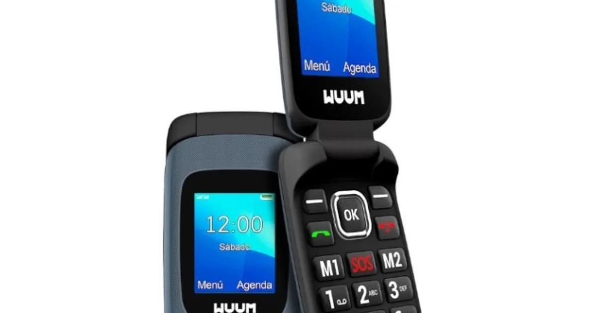 WUUM by SPC 2335N Movil Básico 2.4" FM Negro