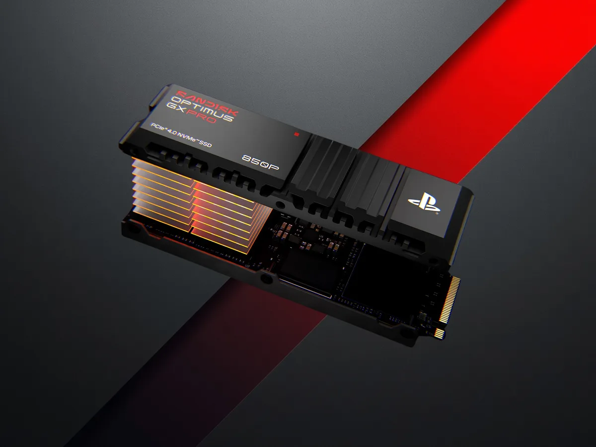 SanDisk lanza el SSD de 8TB para PS5 Optimus GX Pro 850P