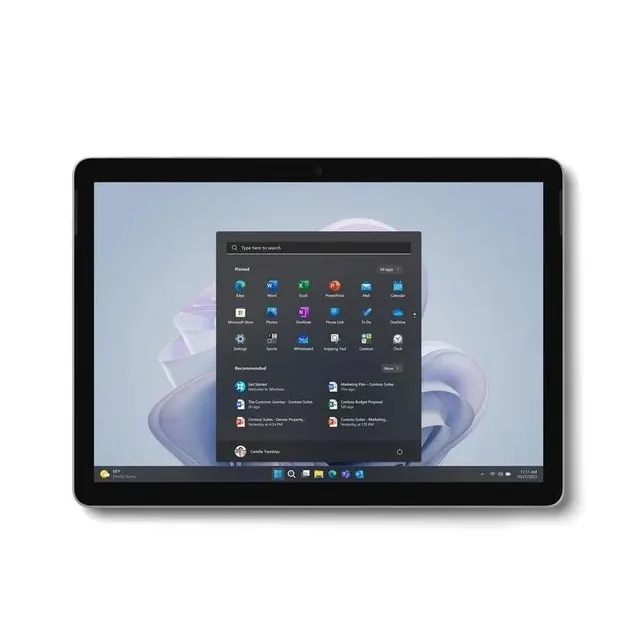 Microsoft Surface Go4 N200 8Gb 64Gb W11P Platino