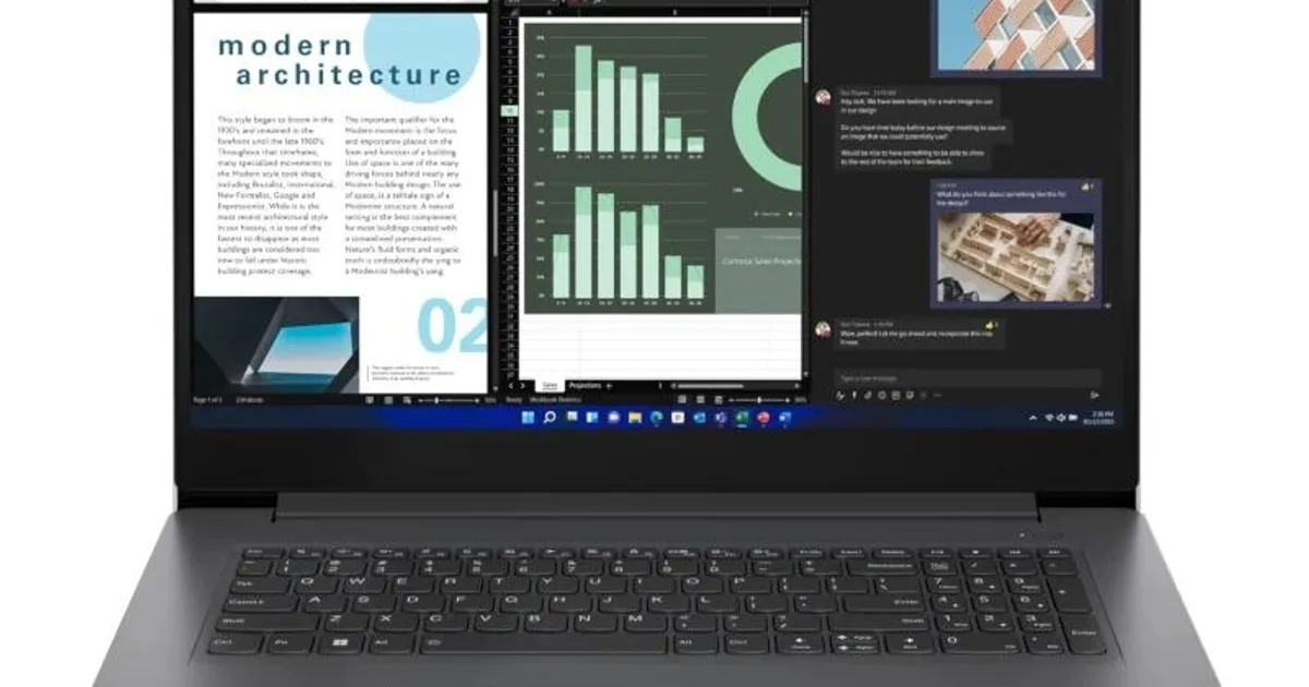 Lenovo V17 i3-1315U 8GB 256GB W11H 17.3" FHD