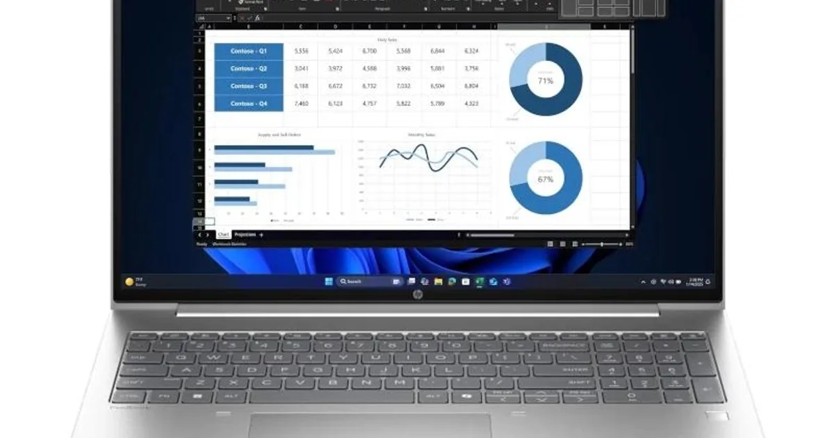 HP Probook 4 G1i U7-255U 16GB 512GB W11P 16"