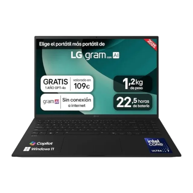 LG 16Z90T-G.AD8BB Ultra7-255H 32GB 2TB W11H 16"