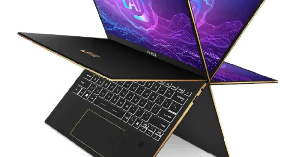 MSI Summit 13AI-080ES U7-255H 32GB 1TB W11H 13" T (2)